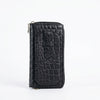 Croco-Imperial Zippered Pochette