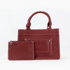 Leather YU 2 in 1 Shoulder Handbag