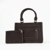 Leather YU 2 in 1 Shoulder Handbag
