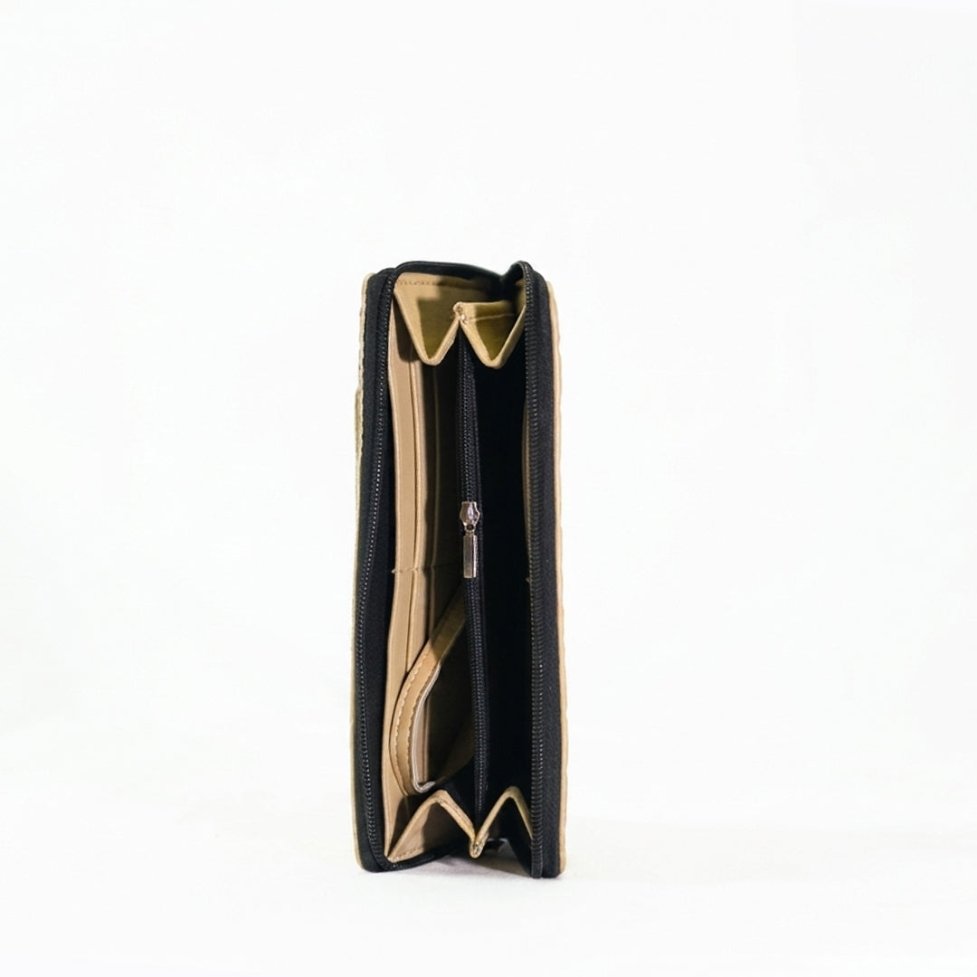 Croco-Imperial Zippered Pochette
