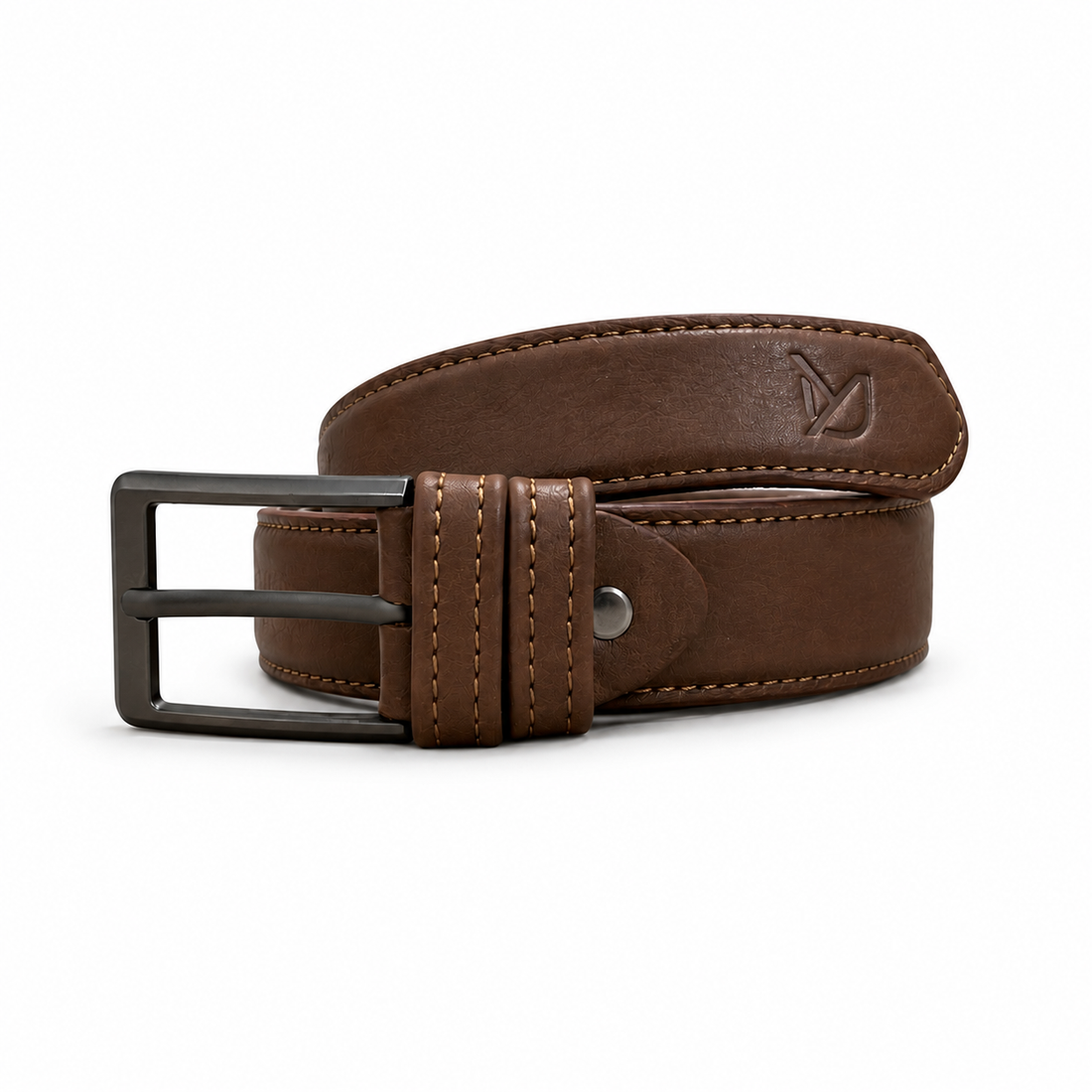 Dark Brown Formal Leather Belt
