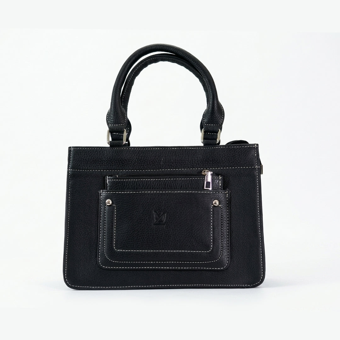 Leather YU 2 in 1 Shoulder Handbag