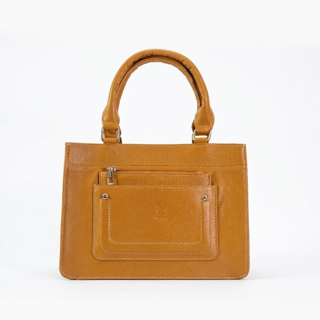 Leather YU 2 in 1 Shoulder Handbag