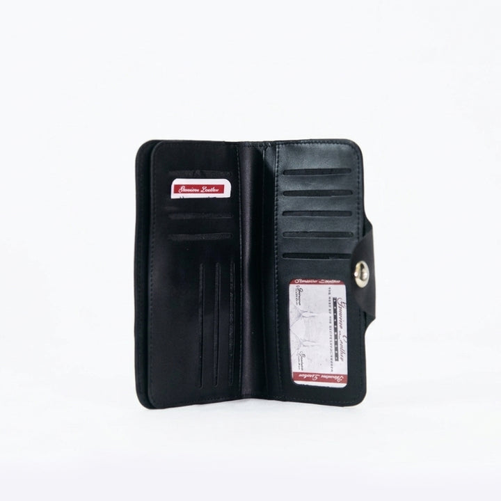 Unisex Long Leather Wallet